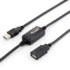 Cabo Extensão USB 2.0 A Macho - USB 2.0 A Femea (10 mts) - EQUIP
