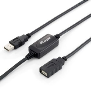Cabo Extensão USB 2.0 A Macho - USB 2.0 A Femea (10 mts) - EQUIP
