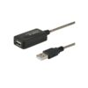 PUERTO USB 2.0 5M BLACK SAVIO EXTENDER CABLE