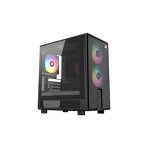 TORRE MATX XYZ ATOM BLACK 3 VENT ARGB / 1XUSB 3.0 1XUSB2.0 1 X USB C X-CS-ATOM-B