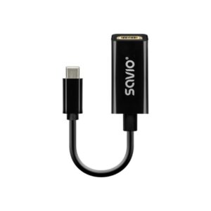 SAVIO AK-79 USB-C HDMI (H) 30HZ BLACK ADAPTER