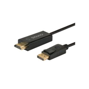 CABLE DISPLAYPORT (M) - HDMI (M) 1.5M SAVIO CL-183