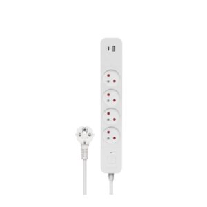 4-PLUG STRIP + 2*USB 1.5M SAVIO LZ-11