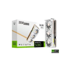 ZOTAC RTX 5080 SOLID OC WHITE 16GB GRAPHICS CARD