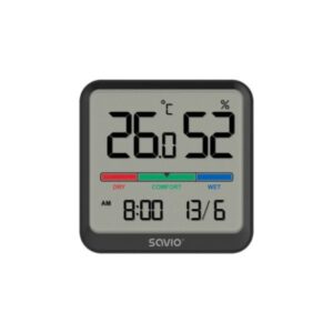 SAVIO CT-01/B TEMPERATURE AND HUMIDITY SENSOR