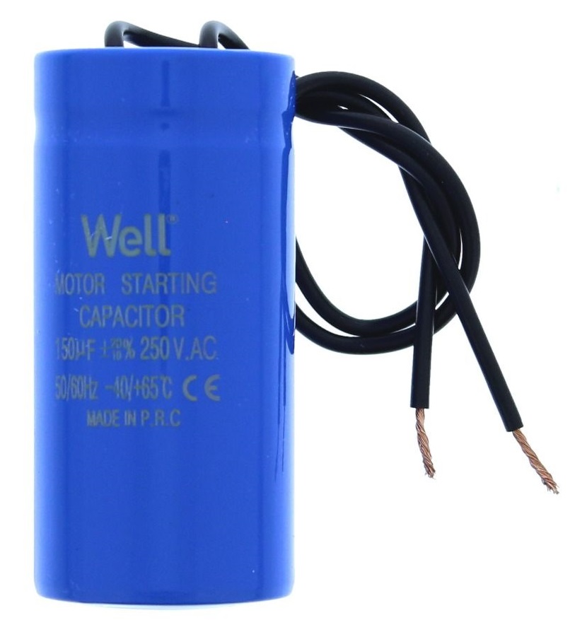 Condensador 250V 150uF c/ Fios