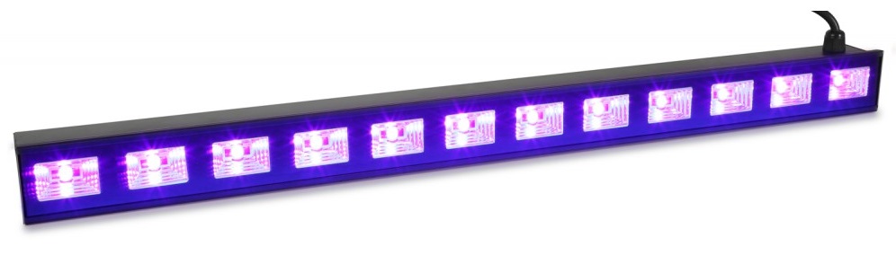 Barra Profissional 12 LEDs 3W UV (Luz Negra) BUV123 - beamZ