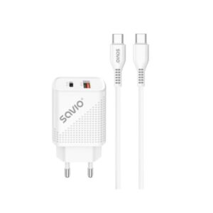 SAVIO LA-05 18W QUICK CHARGE USB 3.0 CHARGER