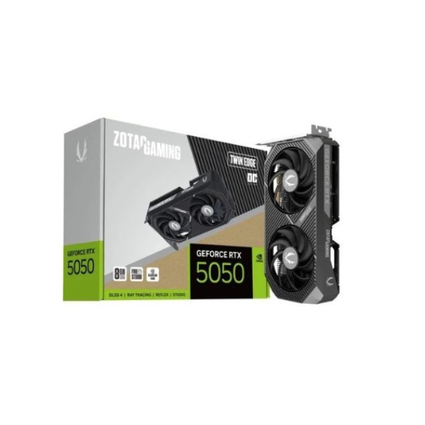 TARJETA GRÁFICA ZOTAC GAMING RTX 5050 OC TWIN EDGE 8GB GDDR7
