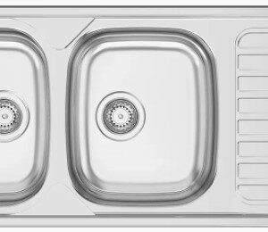 Lava Loiça Okio Line 116 Flat 1160x500mm (Polido) - RODI