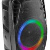 Coluna Amplificada Portátil LED 8 300W BLUETOOTH/USB/SD/AUX c/ Microfone (FT8LED-MK2) - FENTON