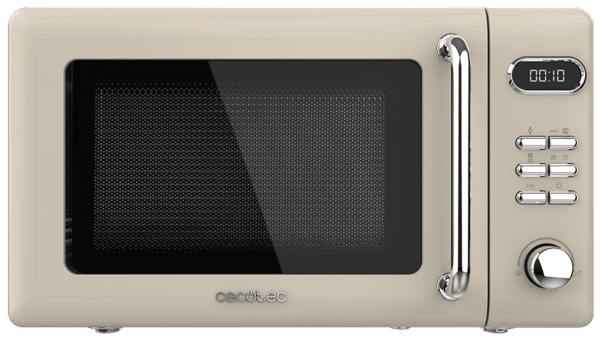 Microondas c/ Grill Proclean 5110 Retro 20L 700W (Bege) - CECOTEC