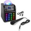 Coluna Karaoke Bluetooth 50W c/ Efeitos de LED´s (Preto) - FENTON SBS50B-PLUS
