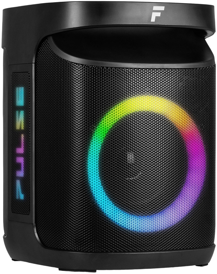 Coluna Amplificada Portátil LED 6,5 140W BLUETOOTH/USB/SD/FM + Microfone/Comando (PULSE65) - FENTON
