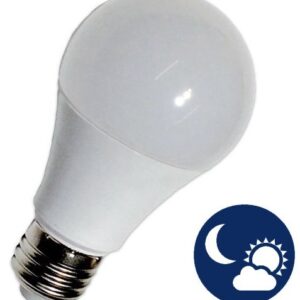 Lampada LED 220V E27 9W Branco F. 6000K 950Lm c/ Sensor Crepuscular - GSC
