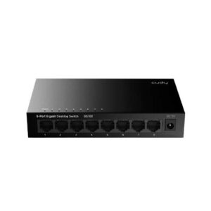 HUB SWITCH 8  PTOS CUDY  GS108   8X10/100M RJ45 PORTS/DESKTOP/METAL CASE GS108