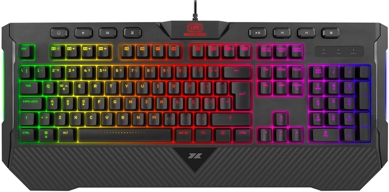 Teclado Semi-Mecânico Spike RGB PT - 1LIFE