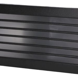 Projector Muro Befale c/ Grelha E27 IP54 p/ Encastrar (Preto) - GSC