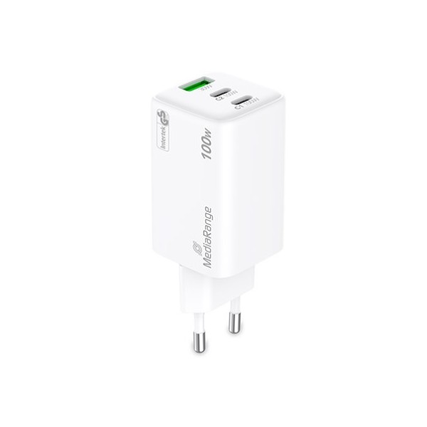 MEDIARANGE TRIPLE USB-A OR USB-C CHARGER 100W