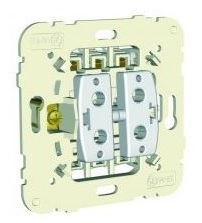 Interruptor Duplo Pressão p/ Persianas 10A 250V Série MEC21 - EFAPEL
