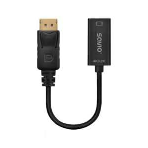ADAPTADOR DP V1.2-HDMI V1.4 SAVIO AK-62
