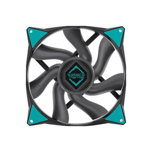VENT 140X140 ICEBERG-THERMAL ICEGALE XTRA BLACK 2500RPM/PWM ICEGALE14D-C0A