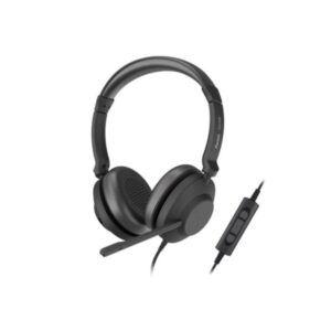 AURICULAR AXTEL ONE UC STEREO USB-A + ADAPT USB-C