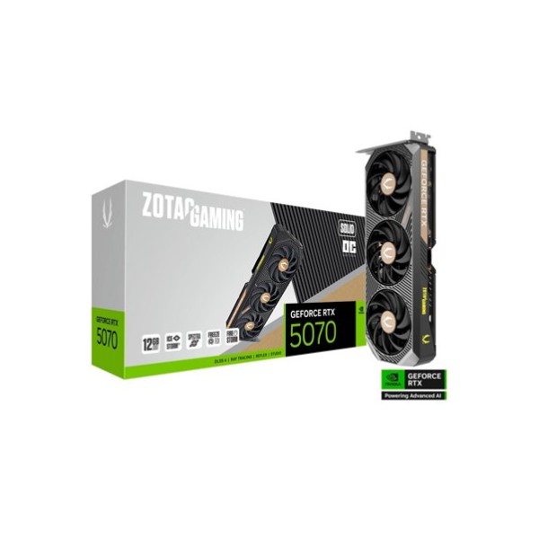 ZOTAC RTX 5070 SOLID OC 12GB GRAPHICS CARD
