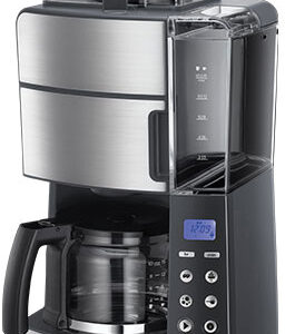 Máquina de Café de Filtro Grind and Brew Glass Carafe 1,25L - RUSSELL HOBBS