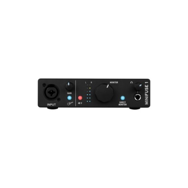 INTERFAZ DE AUDIO MINIFUSE 1 BLACK USB-C/COMBO XLR/PHANTOM 48V/110DB DR/WIN-MAC 800101