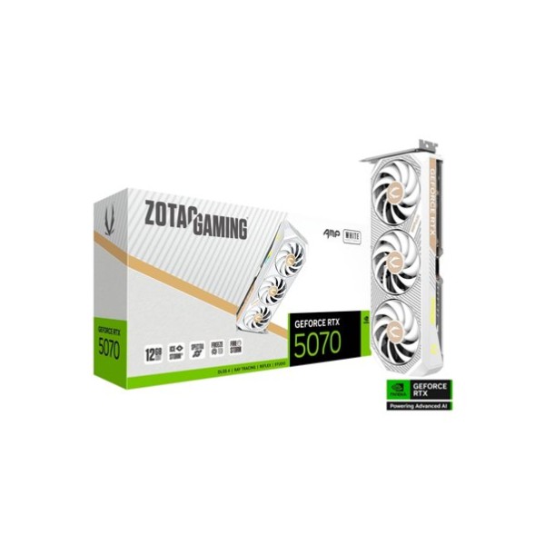 VGA ZOTAC RTX 5070 AMP 12GB GDDR7 WHITE