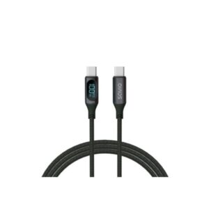CABLE USB-C SAVIO CL-174 NEGRO