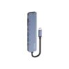 HUB SAVIO 7IN1 USB-C AK-82