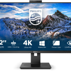 Monitor P Line LED 31.5 329P1H/00 4K Ultra HD (Preto) - PHILIPS