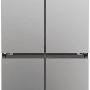 Frigorífico Americano Cube 83 Serie 3 Total No Frost HCR3818ENMM 467L (Platina/Inox) - HAIER