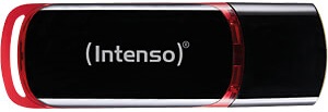 Pen Drive USB 2.0 Business Line Stick 16GB (Preto/Vermelho) - INTENSO