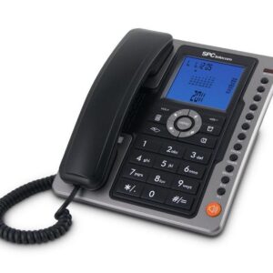 Telefone Office Pro c/ Ecrã LED (Preto) - SPC