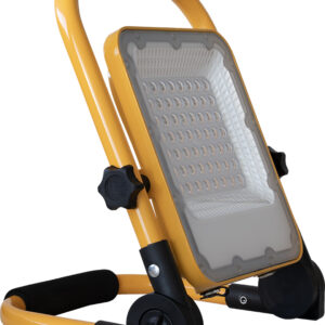 Projector LED 50W Branco 6000K 900Lm t/ Obras c/ Função Emergência (Azul/Vermelho)