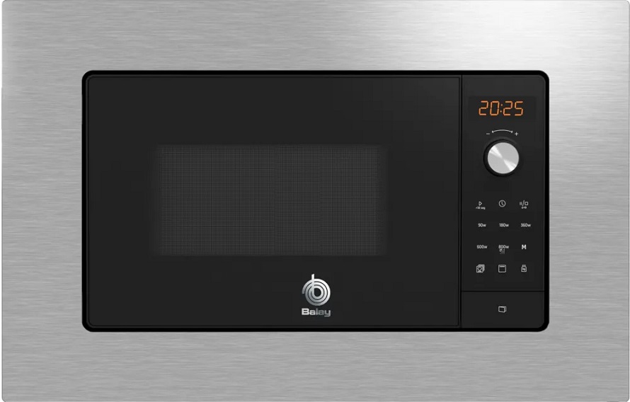 Microondas Encastre 3CG6142X3 c/ Grill 20L 800W (Inox) - BALAY
