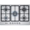 Placa 5 Bocas a Gás 750x520mm (Inox) - BALAY