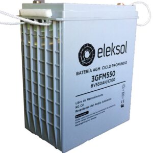 Bateria AGM 6V 550Ah (295 x 178 x 346 mm) - ELEKSOL