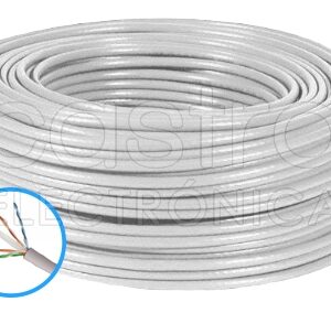 Bobine Cabo U/UTP Cat. 6 Cinza (100 mts) - EQUIP