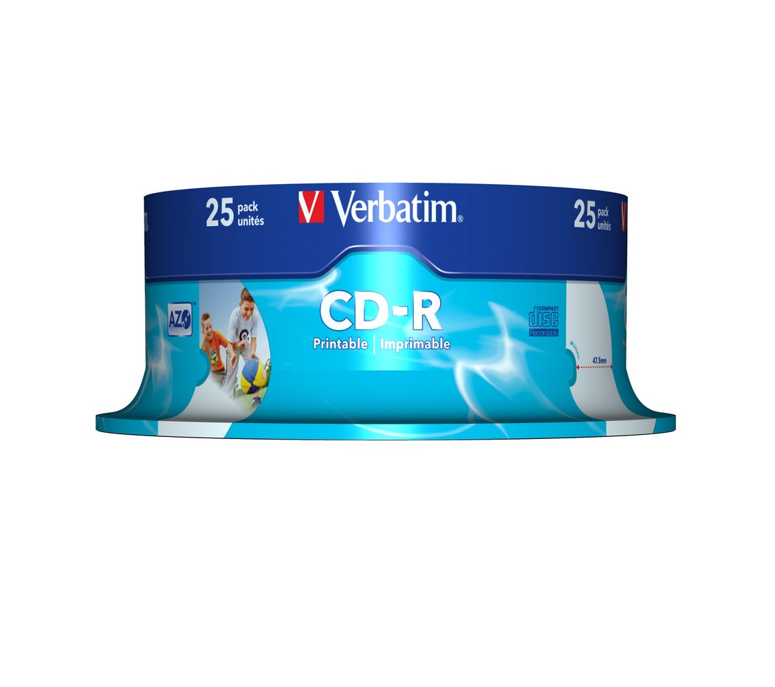 Pack 25x CD-R 700 MB - VERBATIM