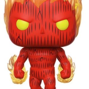 Figura Pop! Human Torch Marvel Fantastic Four - FUNKO