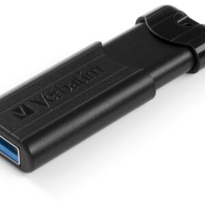 Pen Drive PinStripe 16 GB USB Type-A 3.2 Gen 1 (3.1 Gen 1) Preto - VERBATIM
