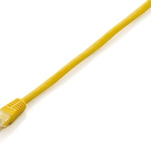 Cabo de Rede RJ45 U/UTP Cat6 Amarelo (5 mts) - EQUIP
