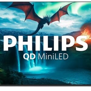 Smart TV QD MiniLED 65 65MLED820/12 4K Ultra HD Wi-Fi (Preto) - PHILIPS
