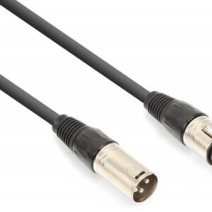 Cabo Canon Macho 3P - Canon Femea 3P Balanceado (6 mts) - VONYX