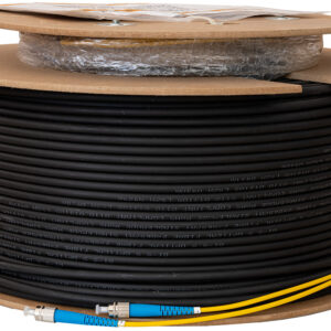 Bobine Cabo Fibra Óptica Duplo GI-5.5 Pré-Montado FC/PC-FC/PC Interior/Exterior (200 mts) - INVACOM