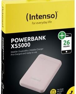 PowerBank 5000mAh XS5000 (Rosa) - INTENSO